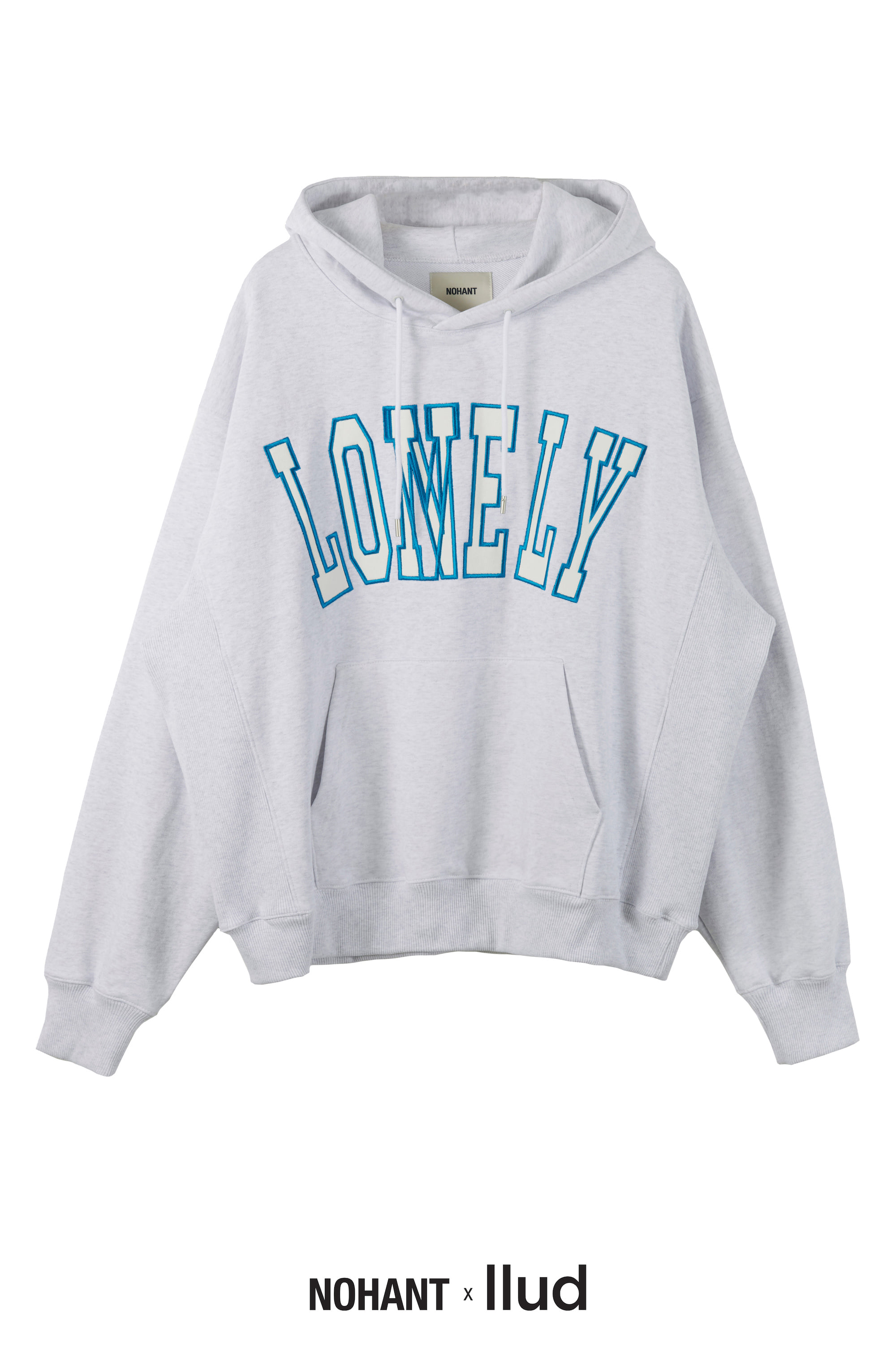 LONELY/LOVELY HOODIE ASH GRAY